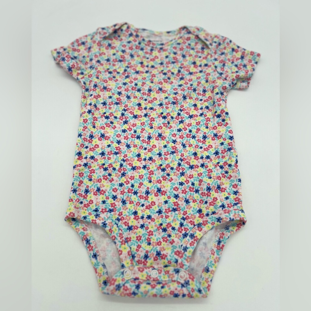 Carters Baby Girls Multicolored Floral One Piece Jumpsuit 24M